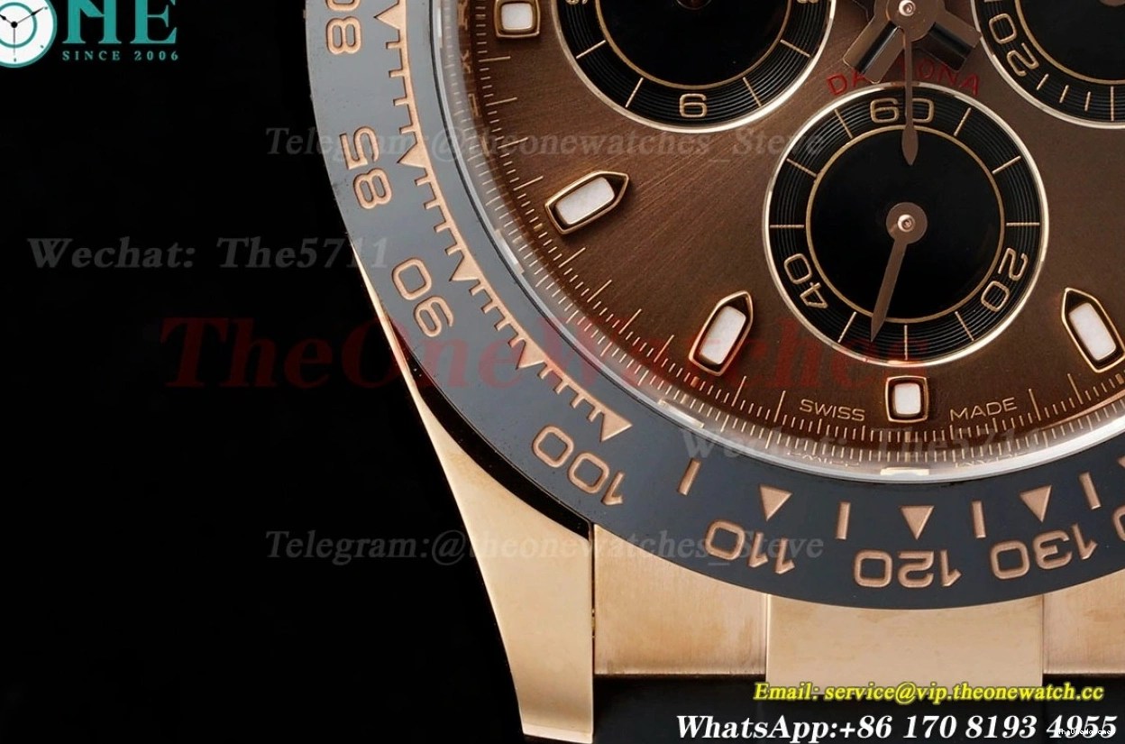 DD4130 Dial Brown RG Daytona Clean RU 40mm 116515 0212